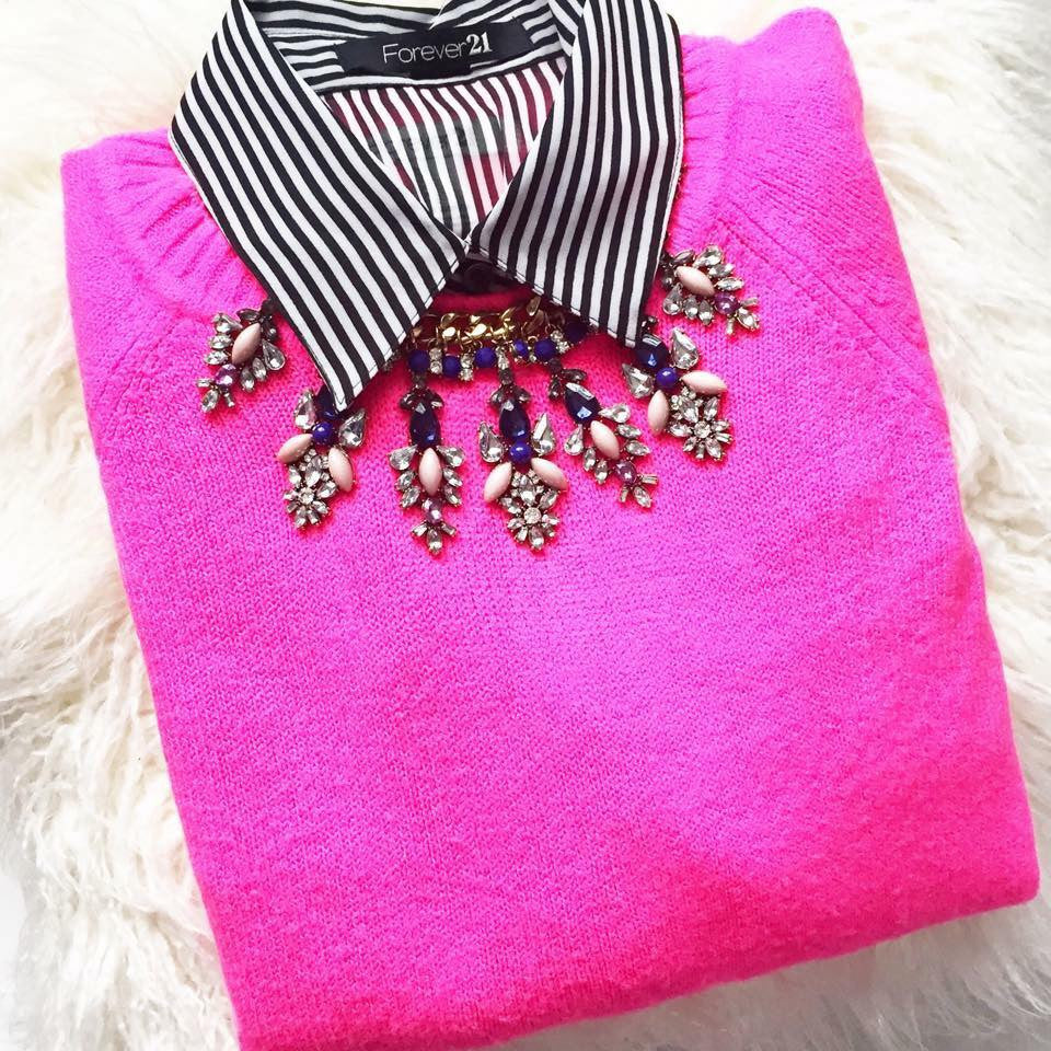 Luxe Royal Drops Bib Statement Necklace