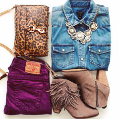 Luxe Crystal Sunburst Statement Necklace