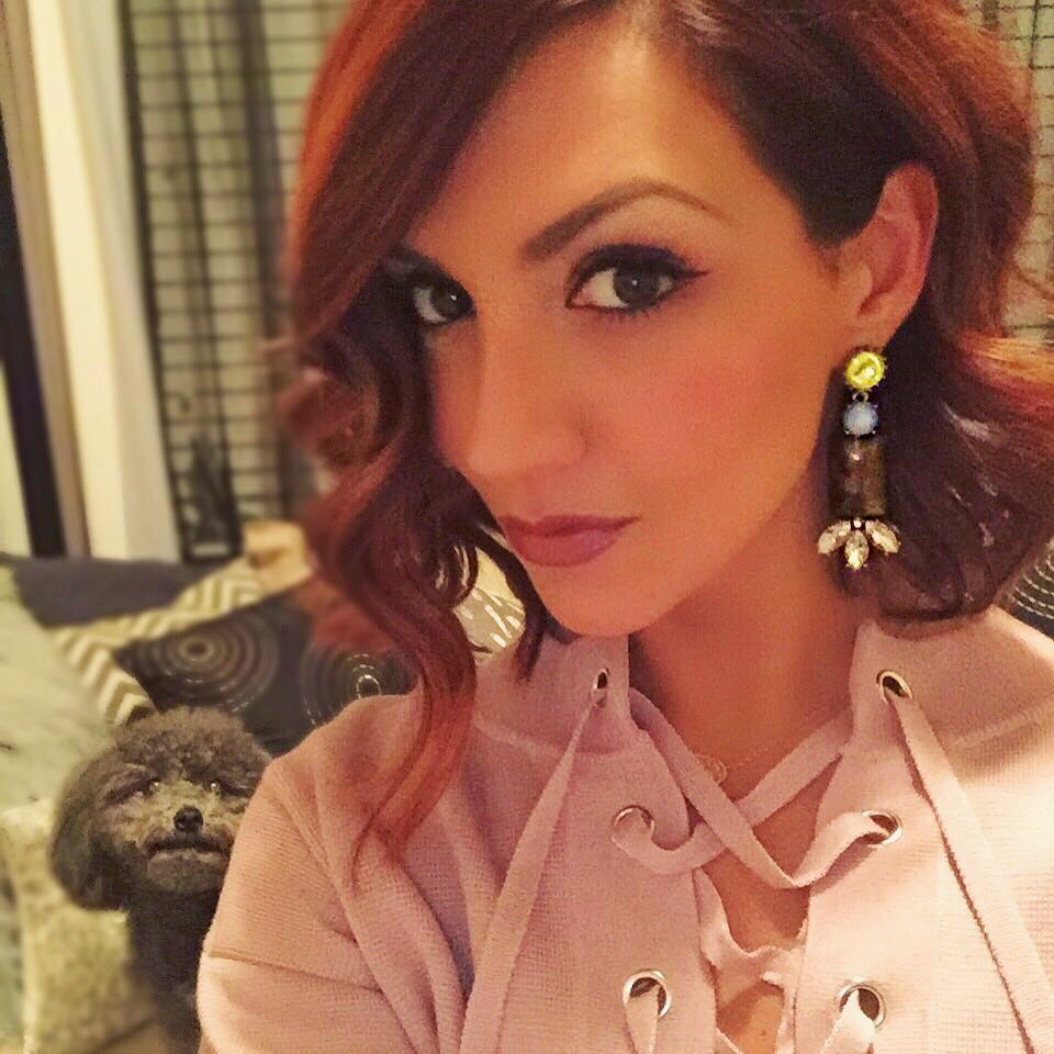 Tortoise & Turquoise Crystal Stone Earrings