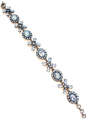 Crystal Floral Garland Bracelet