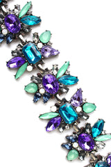Magically Floral Crystals Bracelet