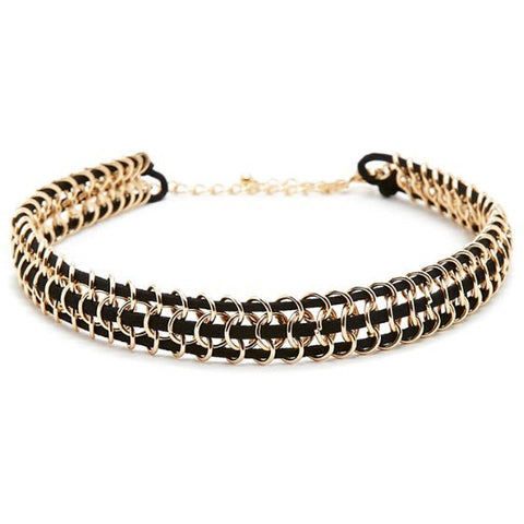 Arika Chain Choker Necklace