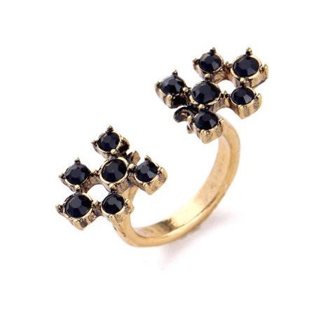 Izzy Open Cocktail Ring- Size 7