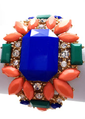 Acrylic Crystal Jeweled Bracelet