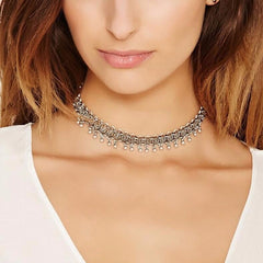 Charlotte Blooms Choker Necklace