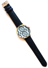 Leather Aztec Trendy Watches