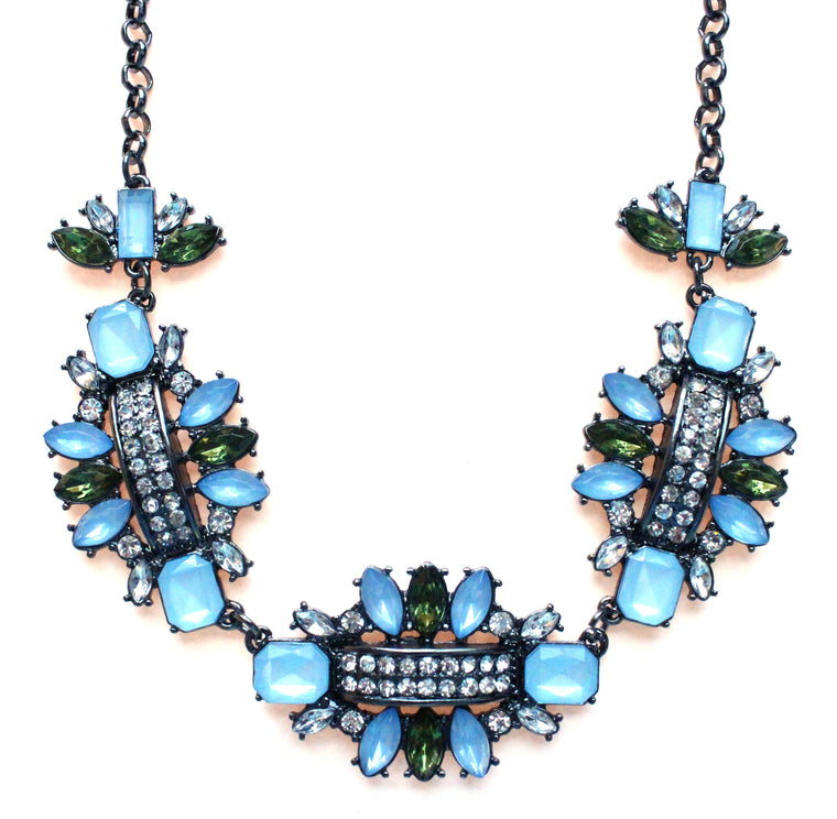 Crystal Cluster Necklace