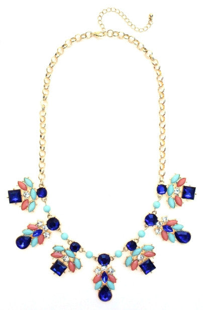 Bee Jeweled Necklace