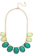 Colorblock Jewels- Green