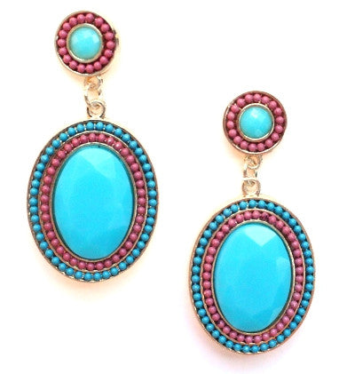 Boho Stone Earrings