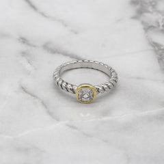 Sydney Delicate Ring- Crystal Stone