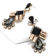 Gracie Shimmer Crystal Earrings
