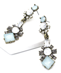 Piper Blue Crystal Earrings
