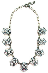 Crystal Clear Collar Necklace