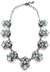 Crystal Clear Collar Necklace
