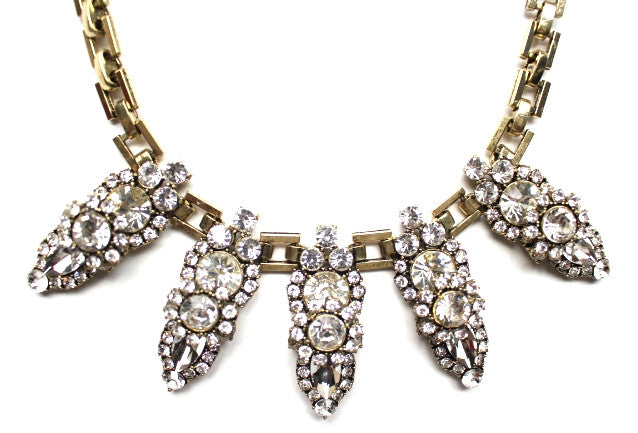 Luxe Crystal Points Necklace