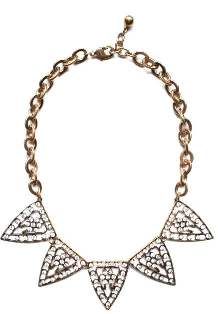 Lulu Crystal Galaxy Necklace