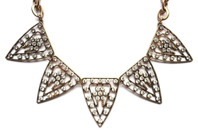 Lulu Crystal Galaxy Necklace