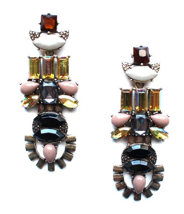 Aztec Jewel Earrings