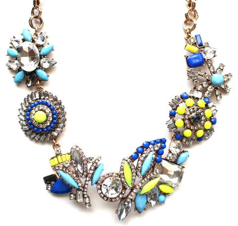 Shine Bright Floral Motif Necklace