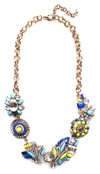 Shine Bright Floral Motif Necklace