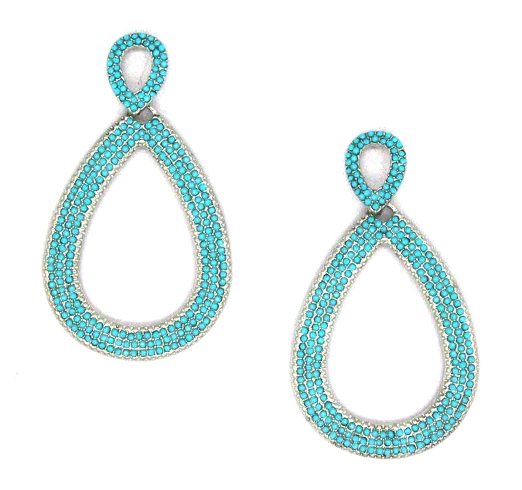 Azure Turquoise Earrings