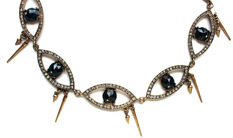 Luxe "All Eye's on You" Statement Necklace