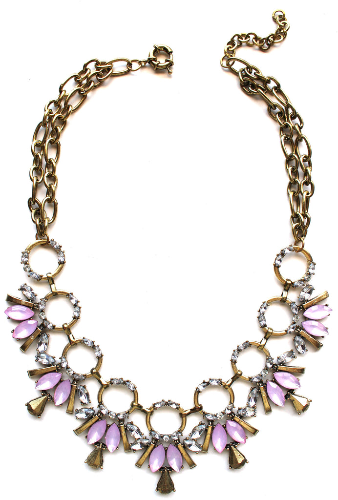 Rosy Lilly Shine Necklace