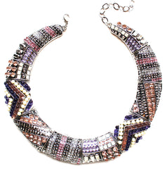 Embellished Goddess Collar Necklace