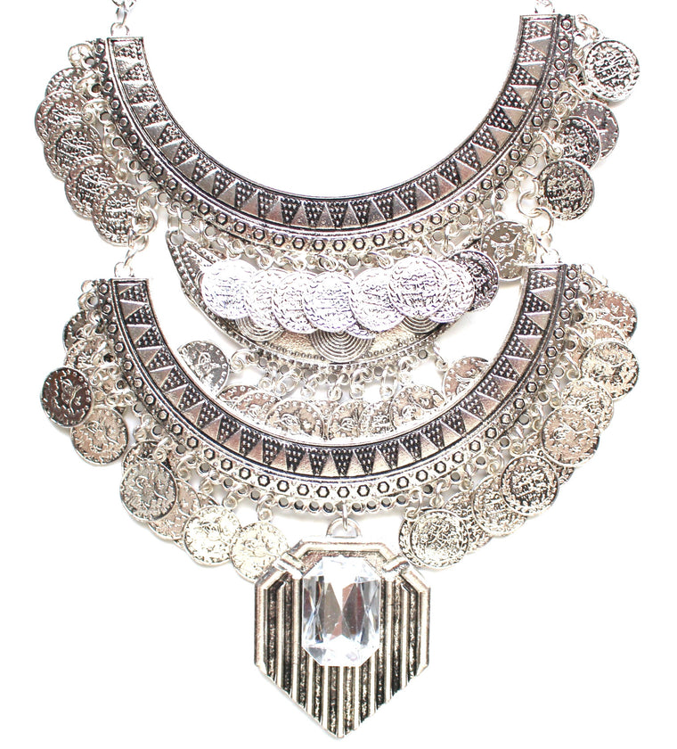 Glam Armor Statement Necklace
