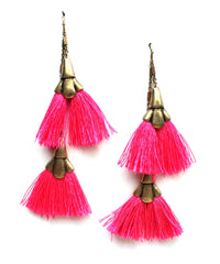 Pinky & The Fringe Layered Earrings