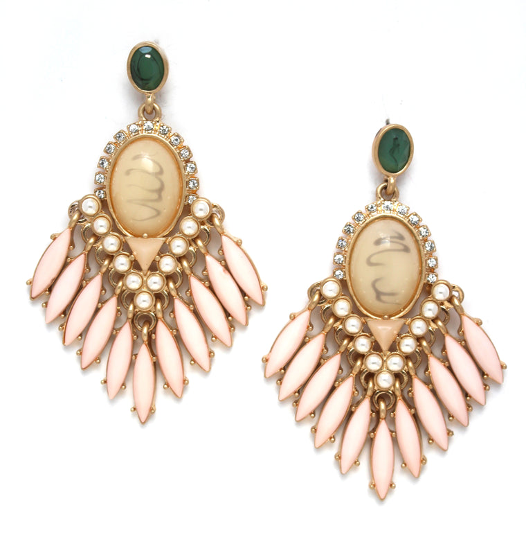 Monet Glamour Statement Earrings