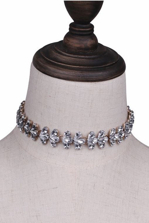 'Sparkle All The Way' Choker Statement Necklace
