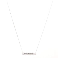 YOU'RE MY PERSON Engraved Bar Necklace- 3 COLOR OPTIONS