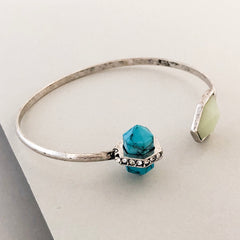 Pacific Turquoise Cuff Bracelet