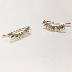 Susie Ear Crawler Earrings- Gold